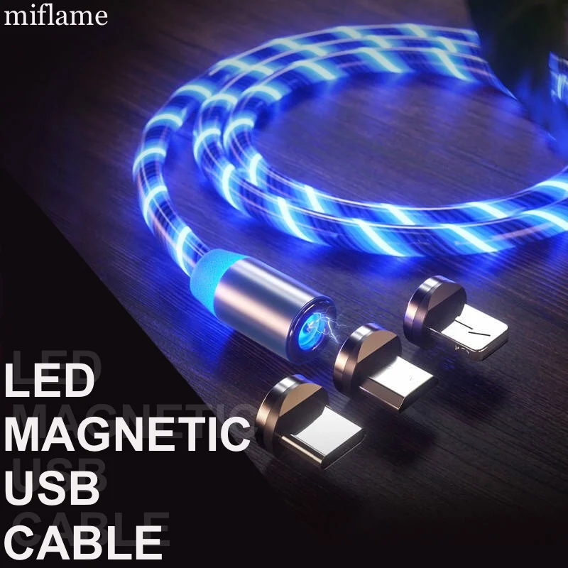 Magnetic LED Fast Charging USB cable Type C Magnet Charger For Xiaomi Data Micro USB Cable For iPhone Huawei Samsung Cable Cord
Magnetic LED Fast Charging USB cable Type C Magnet Charger For Xiaomi Data Micro USB Cable For iPhone Huawei Samsung Cable Cord