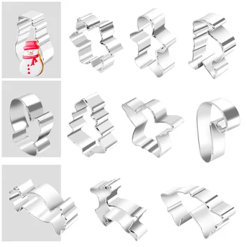 11pcs Christmas Cookie Tools Gingerbread Men Cutter Molds Kitchen Snowflake cake mold Stainless Steel Cake Decorating Tools
11pcs Christmas Cookie Tools Gingerbread Men Cutter Molds Kitchen Snowflake cake mold Stainless Steel Cake Decorating Tools