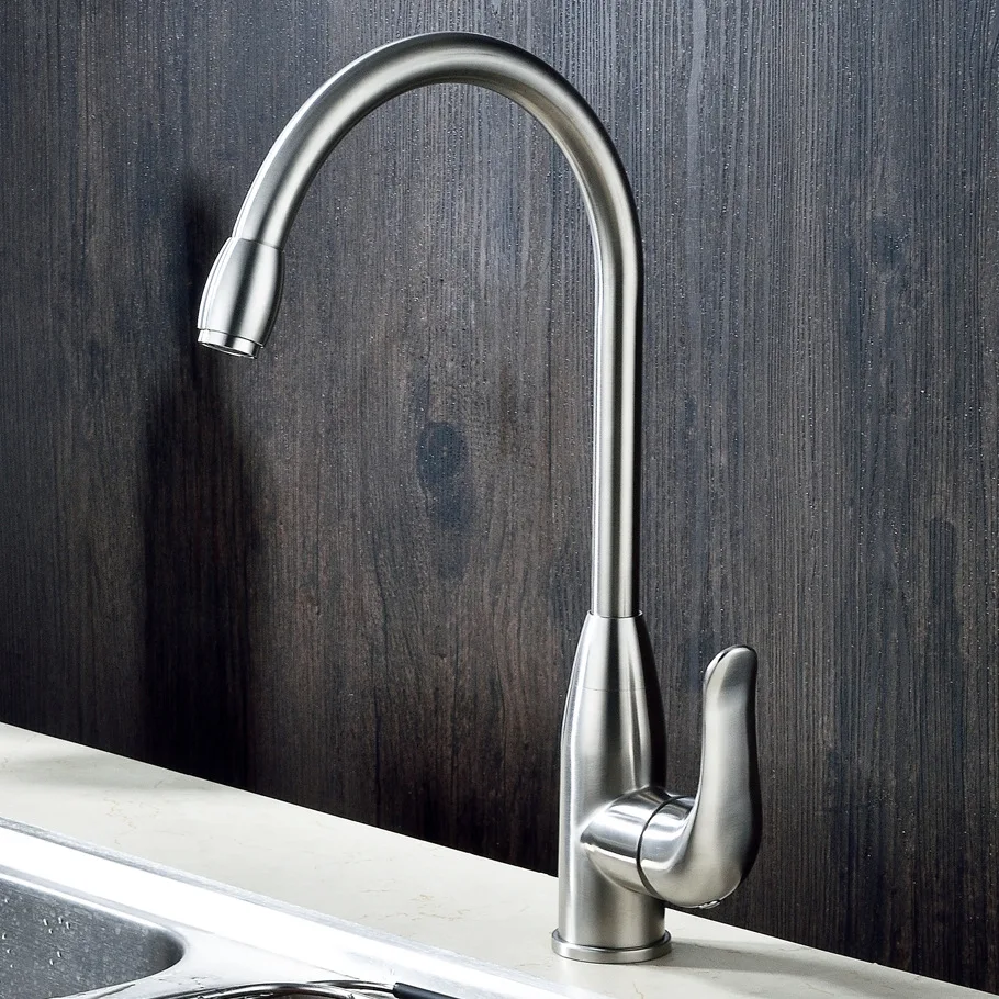 Fully 304 Stainless Steel Faucet Kitchen Sink Washing Basin Hot And Cold Faucet Rotatable 360-Degree Faucet Suit
Fully 304 Stainless Steel Faucet Kitchen Sink Washing Basin Hot And Cold Faucet Rotatable 360-Degree Faucet Suit