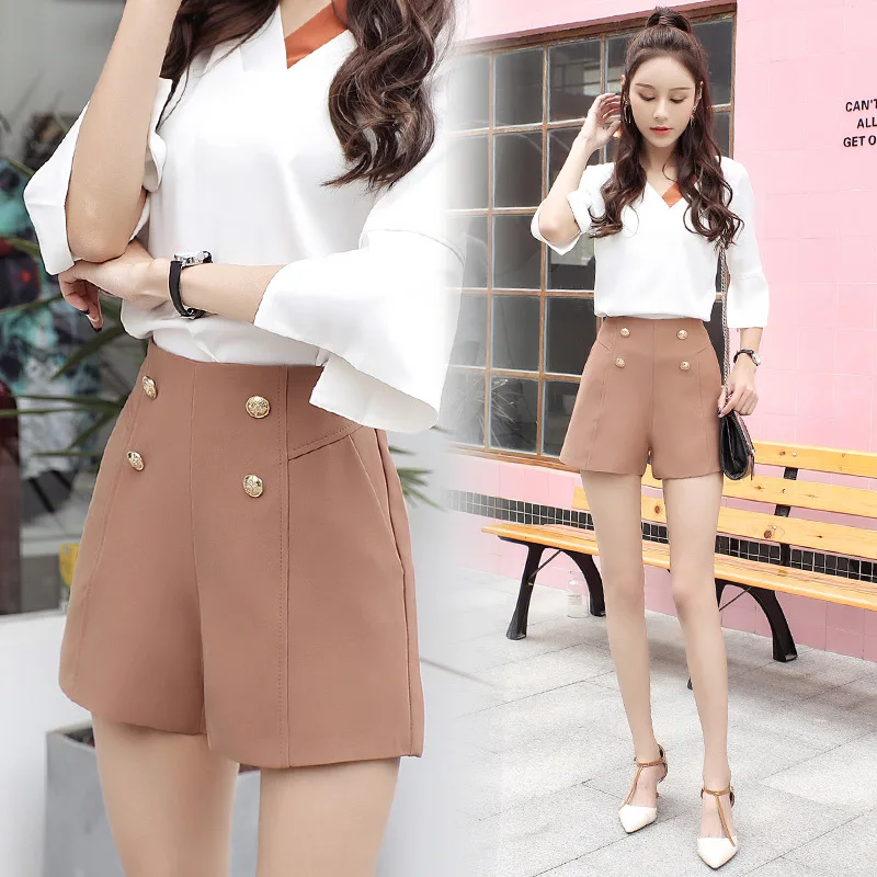 2018 Summer Wear New Style WOMEN'S Dress Korean-style Casual Pants Slim Fit Slimming High-waisted Pants Shorts
2018 Summer Wear New Style WOMEN'S Dress Korean-style Casual Pants Slim Fit Slimming High-waisted Pants Shorts