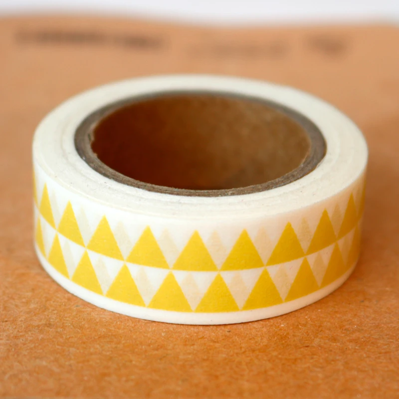 1pc Yellow Triangular Washi Tape Flower Washi Masking Tape Sticky Decorative Paper DIY Birthday Party Decoration
1pc Yellow Triangular Washi Tape Flower Washi Masking Tape Sticky Decorative Paper DIY Birthday Party Decoration