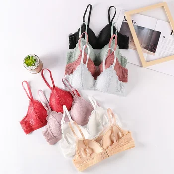 Women Sexy Lace Bra Wireless Bras Lingerie Lace Bralette Underwear Push Up Bra Plus Size Backless Bras
Women Sexy Lace Bra Wireless Bras Lingerie Lace Bralette Underwear Push Up Bra Plus Size Backless Bras