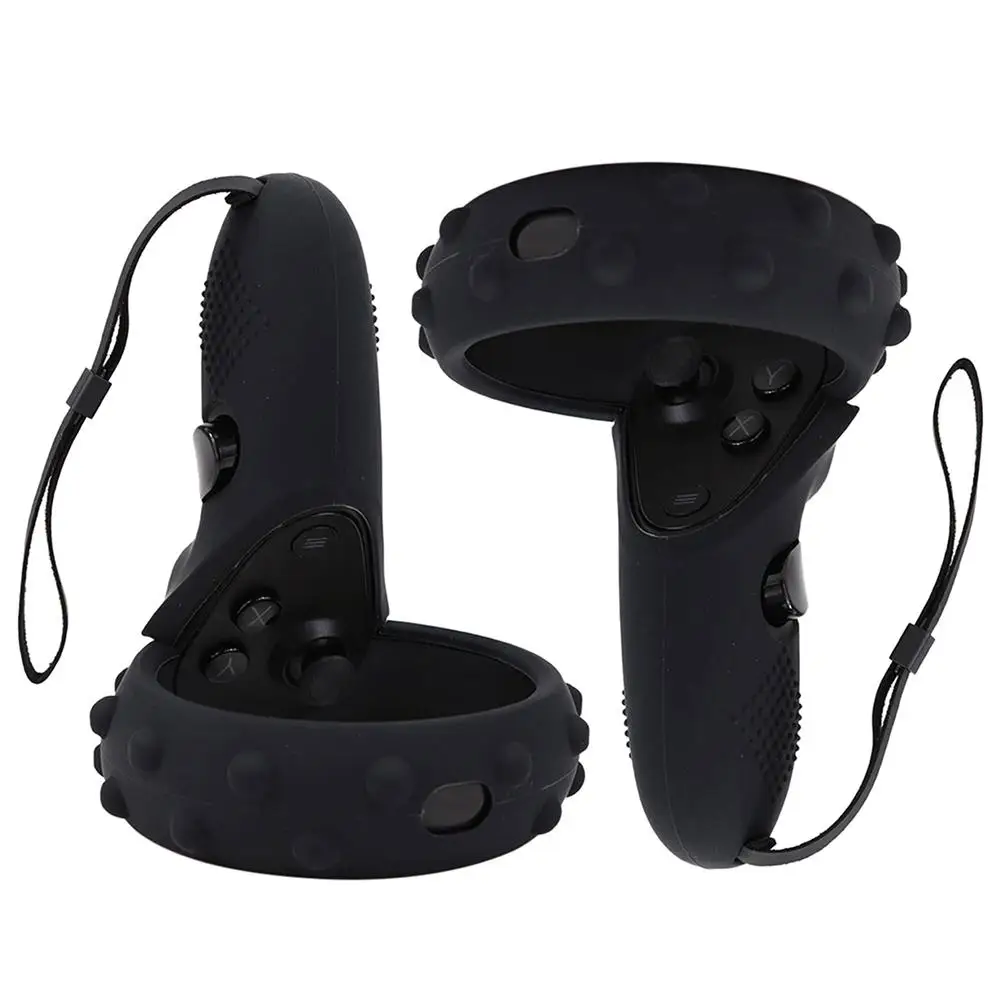 Soft Anti-sweat Controller Silicone Protective Case Cover Skin Set Game Controller Accessories For Oculus Quest Low-Profile
Soft Anti-sweat Controller Silicone Protective Case Cover Skin Set Game Controller Accessories For Oculus Quest Low-Profile
