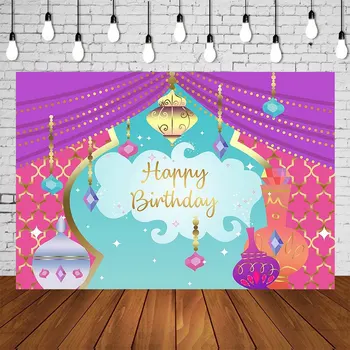 Magic Genie Backdrop Girl Arabian Nights Moroccan Birthday Party Banner Photographic Background Mural Poster Scene Setter Decors
Magic Genie Backdrop Girl Arabian Nights Moroccan Birthday Party Banner Photographic Background Mural Poster Scene Setter Decors