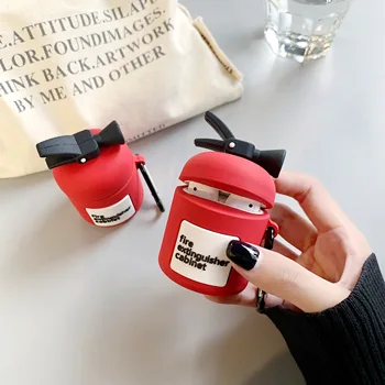 New Funny Fire Extinguisher for Airpods Case Luxury Silicon Cover for Apple Airpods 1 2 Case Charging Box Bag Cover for Boy
New Funny Fire Extinguisher for Airpods Case Luxury Silicon Cover for Apple Airpods 1 2 Case Charging Box Bag Cover for Boy