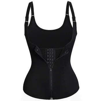 Strap Waist Trainer Vest Corset Women Zipper Hook Body Shaper Waist Cincher Tummy Control Slimming Shapewear 
Strap Waist Trainer Vest Corset Women Zipper Hook Body Shaper Waist Cincher Tummy Control Slimming Shapewear