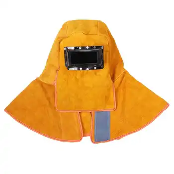 Welding Mask Thicken Cowhide Solar Auto Darkening Filter Lens Splash Prevention Protective Welding Neck Mask Helmet
Welding Mask Thicken Cowhide Solar Auto Darkening Filter Lens Splash Prevention Protective Welding Neck Mask Helmet