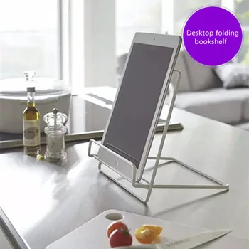 Desktop folding bookshelf home wrought iron simple folding frame music stand magazine reading frame
Desktop folding bookshelf home wrought iron simple folding frame music stand magazine reading frame