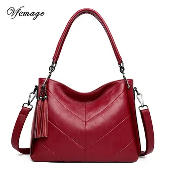 Vfemage Tassel Handbag Women Casual Totes Bag Luxury Female Top-handle Bags Crossbody Ladies Shoulder Bag Messenger Bolsos Mujer 
Vfemage Tassel Handbag Women Casual Totes Bag Luxury Female Top-handle Bags Crossbody Ladies Shoulder Bag Messenger Bolsos Mujer