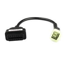 6 To 16 Pin OBD2 Extension Connectors Motorcycle Diagnostic Cable OBD Adaptors For Kawasaki Z900 ZX10R H2
6 To 16 Pin OBD2 Extension Connectors Motorcycle Diagnostic Cable OBD Adaptors For Kawasaki Z900 ZX10R H2