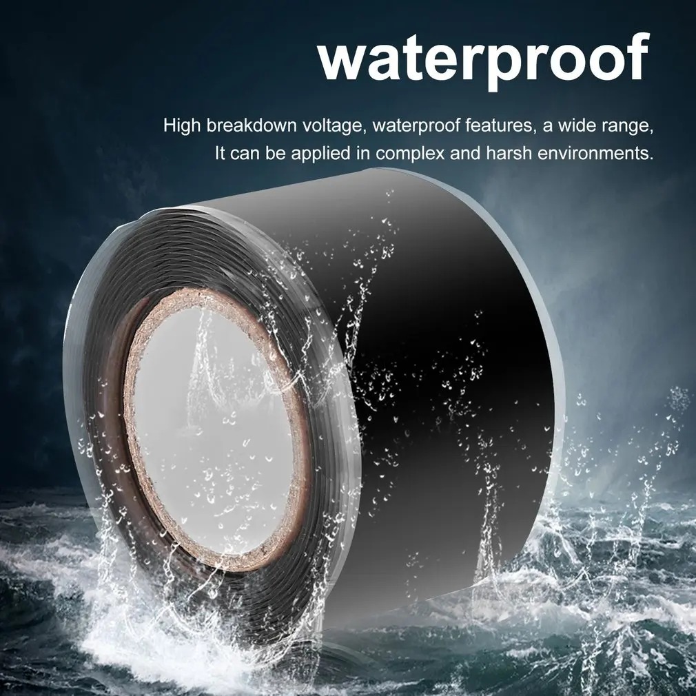 Insulating Silicone Tape Water Pipe Repair Tape Silicone Rubber Waterproof Adhesive Rescue Self-Adhesive Repair Tape 
Insulating Silicone Tape Water Pipe Repair Tape Silicone Rubber Waterproof Adhesive Rescue Self-Adhesive Repair Tape