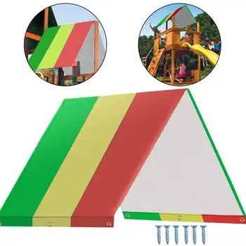 132*226CM Garden Facilities Waterproof Roof Garden Swing Shade Awning Tarpaulin Playground Swingset Shade Canopy Cover Supplies
132*226CM Garden Facilities Waterproof Roof Garden Swing Shade Awning Tarpaulin Playground Swingset Shade Canopy Cover Supplies