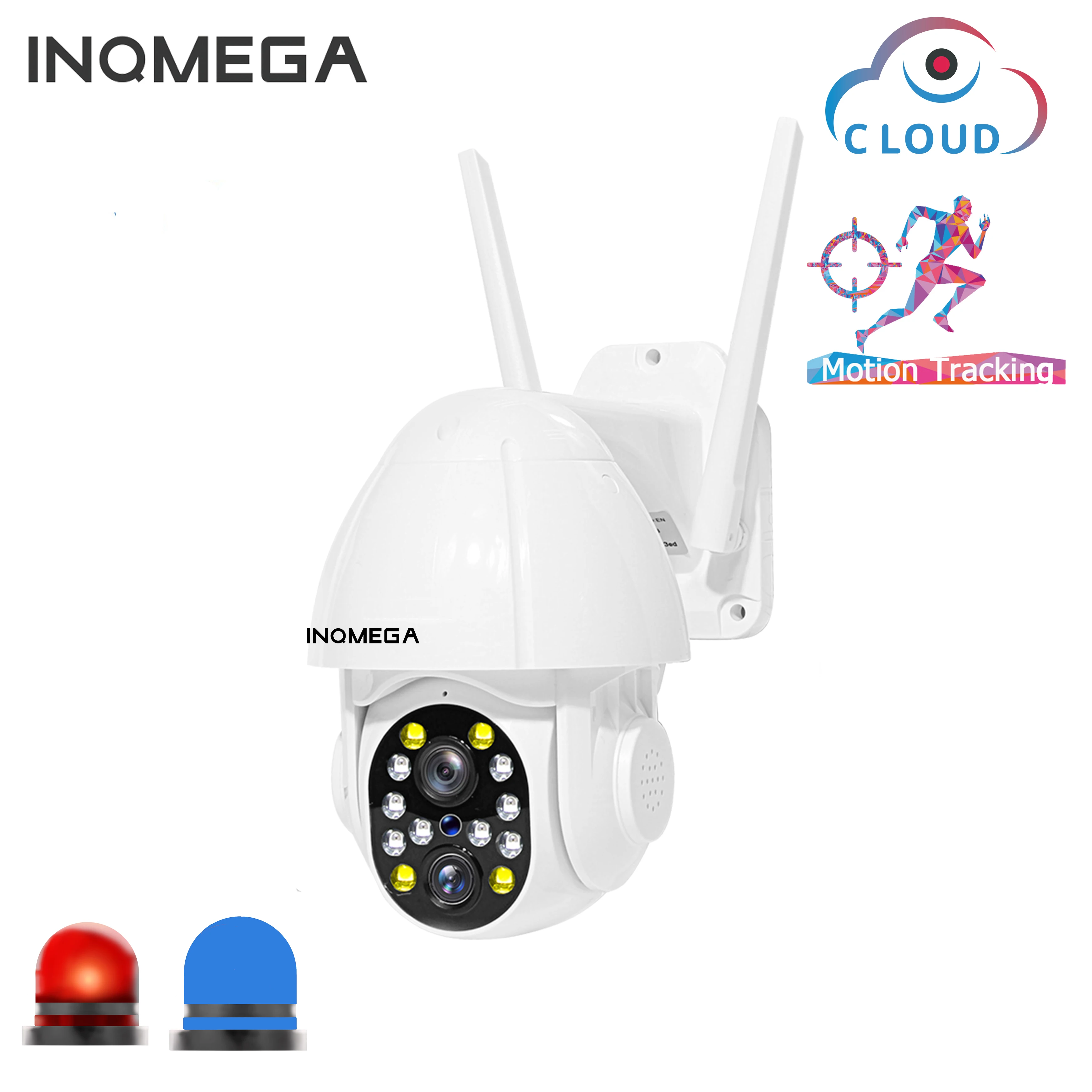 INQMEGA 2MP 4PX Zoom Speed Dome 1080P PTZ Dual-Lens Wifi Camera Outdoor Auto Tracking Cloud Home Security IP Camera CCTV Camera
INQMEGA 2MP 4PX Zoom Speed Dome 1080P PTZ Dual-Lens Wifi Camera Outdoor Auto Tracking Cloud Home Security IP Camera CCTV Camera