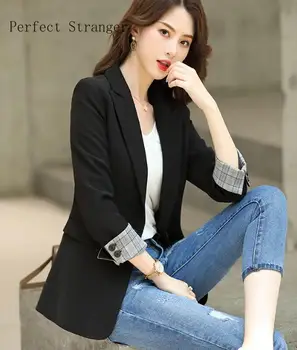 2020 Spring Autumn New Arrival High Quality Korean Turn-down Collar Long Sleeve Solid Color Women Suit Coat
2020 Spring Autumn New Arrival High Quality Korean Turn-down Collar Long Sleeve Solid Color Women Suit Coat