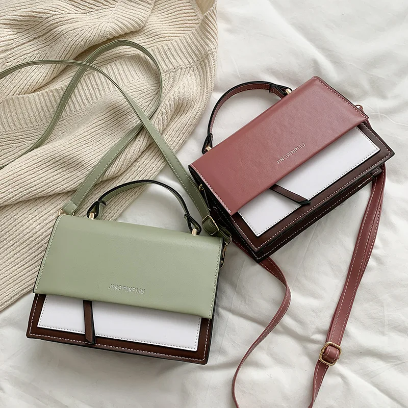 Color Matching Bag Women's Fashion Small Bag Messenger Bag Women's Atmospheric Handbag Fashion Shoulder Bag YUBAI
Color Matching Bag Women's Fashion Small Bag Messenger Bag Women's Atmospheric Handbag Fashion Shoulder Bag YUBAI