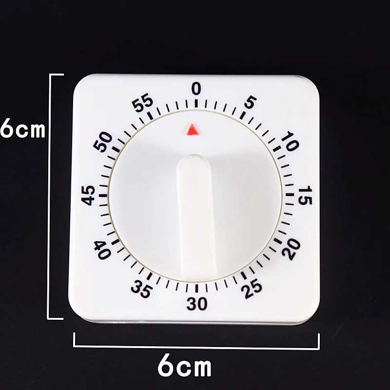 60 Minutes Kitchen Timer Count Down Alarm Reminder White Square Mechanical Timer for Kitchen аймеѬ кђоннй
60 Minutes Kitchen Timer Count Down Alarm Reminder White Square Mechanical Timer for Kitchen аймеѬ кђоннй