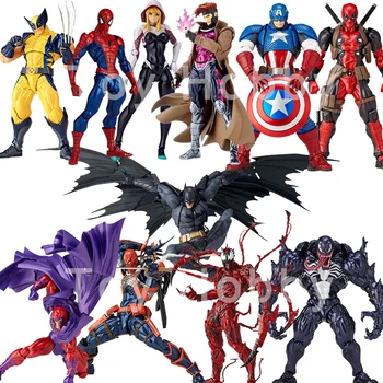 Marvel DC Yamaguchi Revoltech Gambit Deathstroke Wolverine Venom Captain America Batman Gwen Spider Man Magneto Action Figure
Marvel DC Yamaguchi Revoltech Gambit Deathstroke Wolverine Venom Captain America Batman Gwen Spider Man Magneto Action Figure