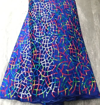 HLM041. Hot Selling High Class Embroider African Velvet Lace Fabric For Wedding Dress!Big Swiss Velvet lace Fabric ROYAL BLUE 
HLM041. Hot Selling High Class Embroider African Velvet Lace Fabric For Wedding Dress!Big Swiss Velvet lace Fabric ROYAL BLUE