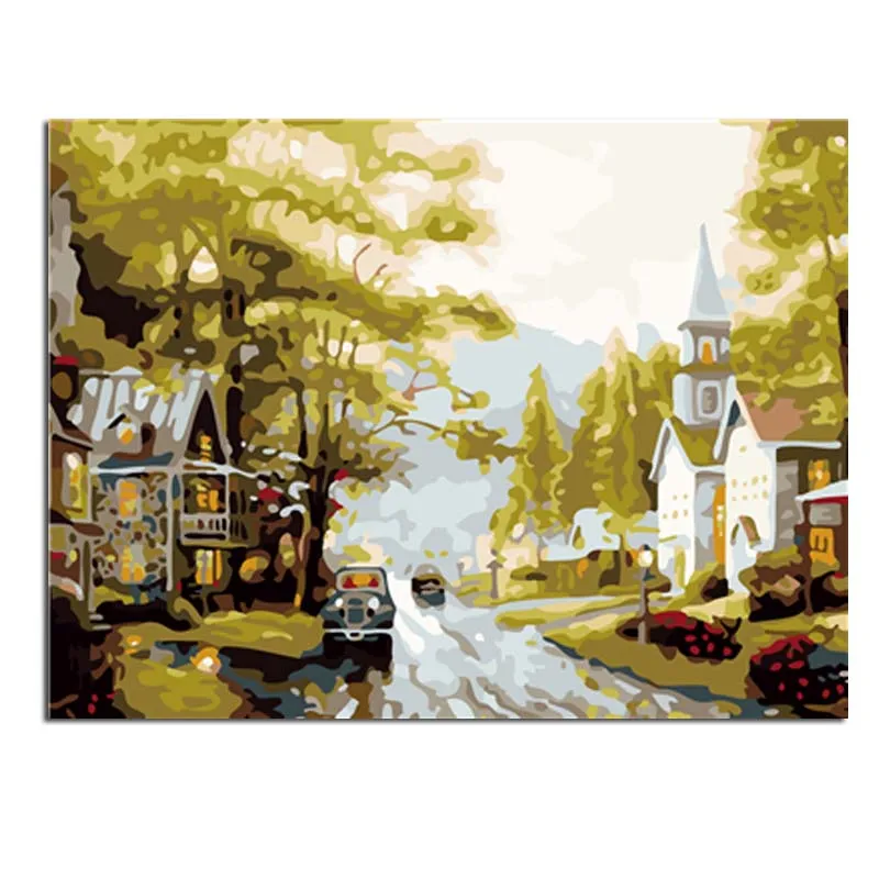 Oil Painting By Numbers Roadside Cottage Scene Nature Pictures By Numbers On Canvas Room Decoration Frameless DIY Digital Paint
Oil Painting By Numbers Roadside Cottage Scene Nature Pictures By Numbers On Canvas Room Decoration Frameless DIY Digital Paint