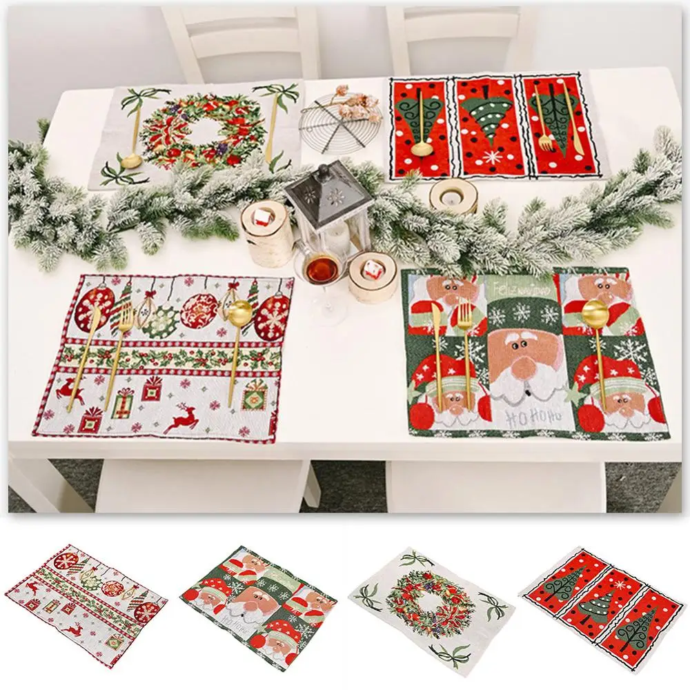 Christmas Table Mat Table Placemats Coaster Waterproof Table Mat Heat Insulation Table Mat for Home Dinner Decoration 16.5"x13.4
Christmas Table Mat Table Placemats Coaster Waterproof Table Mat Heat Insulation Table Mat for Home Dinner Decoration 16.5"x13.4