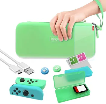 Accessories Kit for Switch Animal Crossing, Include Switch Carrying Case, Silicone Joy Con Covers, Game Card Case Tempered Glass
Accessories Kit for Switch Animal Crossing, Include Switch Carrying Case, Silicone Joy Con Covers, Game Card Case Tempered Glass