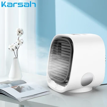 Mini Portable Air Conditioner Fan Air Conditioning Humdifier with Night Light 3 Speeds Air Cooler Cooling Fan For Home Office
Mini Portable Air Conditioner Fan Air Conditioning Humdifier with Night Light 3 Speeds Air Cooler Cooling Fan For Home Office