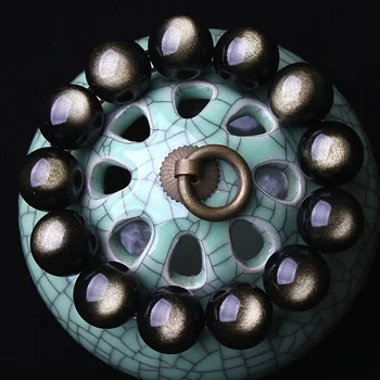 Natural Obsidian Bracelet Obsidian Bracelet Men's and Women's Buddha Beads Crystal Jewelry
Natural Obsidian Bracelet Obsidian Bracelet Men's and Women's Buddha Beads Crystal Jewelry