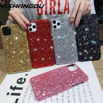 Shining Sequins Glitter Case For iPhone 11 Pro Max X XR XS Max Crystal Bling PC Hard Back Cover For iPhone 7 6 6s 8 Plus 5 5S SE 
Shining Sequins Glitter Case For iPhone 11 Pro Max X XR XS Max Crystal Bling PC Hard Back Cover For iPhone 7 6 6s 8 Plus 5 5S SE