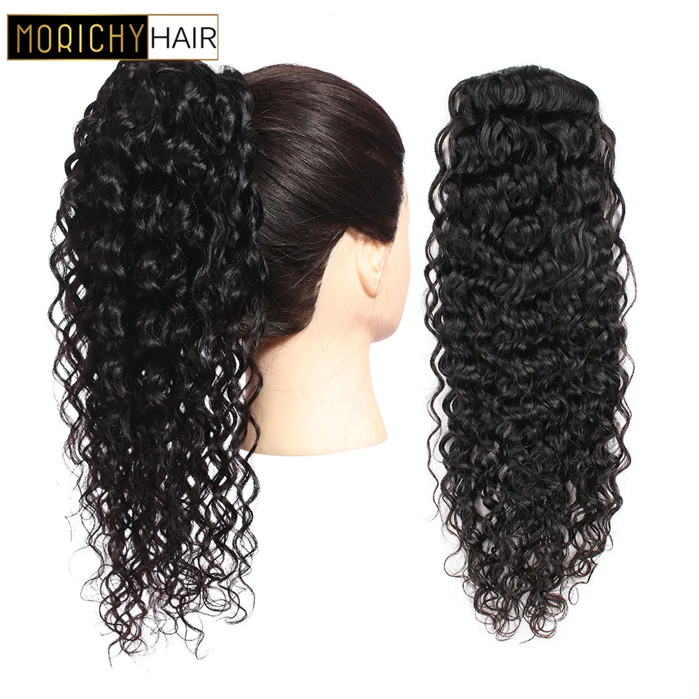 Morichy Hair Human Hair Drawstring Water Wave Brazilian Ponytails Clip-In Remy Hair Natural Color For Black Woman
Morichy Hair Human Hair Drawstring Water Wave Brazilian Ponytails Clip-In Remy Hair Natural Color For Black Woman