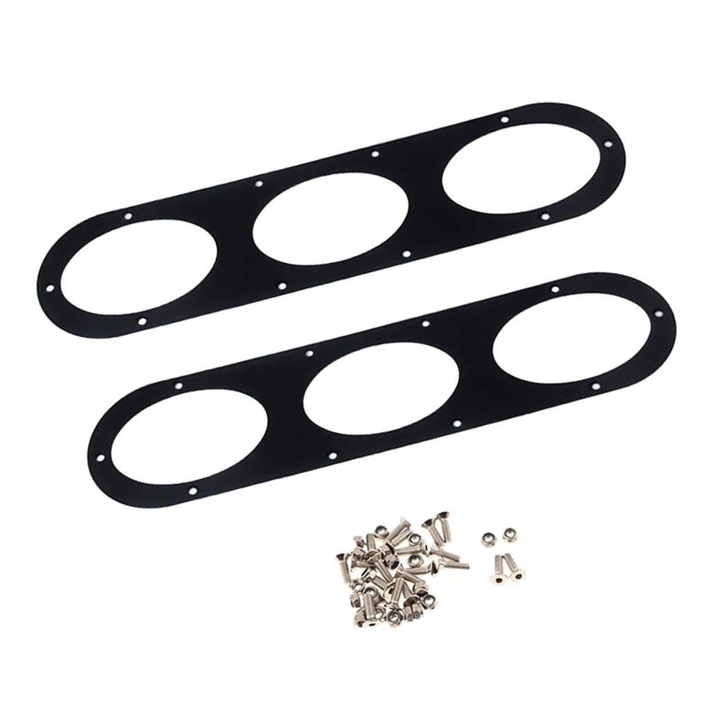 2Pcs Universal Rear Bumper Diffuser Panel Air Diversion Diffuser Panel for Car Race Black with Screw Accessories 390x100x1mm 2Pcs Universal Rear Bumper Diffuser Panel Air Diversion Diffuser Panel for Car Race Black with Screw Accessories 390x100x1mm