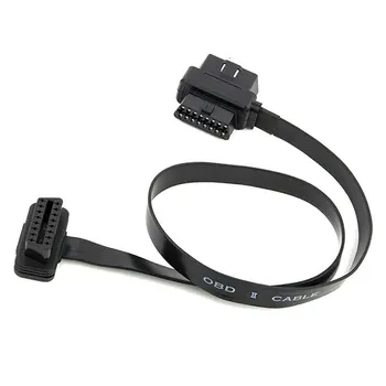 Auto Obd Line Obd2 Extension Line One Point Two Noodles Flat Wire Obd One Drag Two Full Core Power On 0.6M
Auto Obd Line Obd2 Extension Line One Point Two Noodles Flat Wire Obd One Drag Two Full Core Power On 0.6M