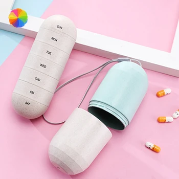 7 Days Weekly Pillbox Mini Sealed Pill Organizer Box Stackable Pill Box Pill Storage Case for Weekly Pill Accessories
7 Days Weekly Pillbox Mini Sealed Pill Organizer Box Stackable Pill Box Pill Storage Case for Weekly Pill Accessories
