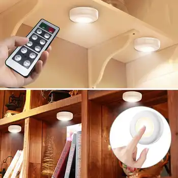 6PCS LED Cabinet Light Set 2.4W Remote Control Dimming Kitchen Under Wardrobe Cupboard Lamp Night Light Indoor Lighting Dimmable
6PCS LED Cabinet Light Set 2.4W Remote Control Dimming Kitchen Under Wardrobe Cupboard Lamp Night Light Indoor Lighting Dimmable