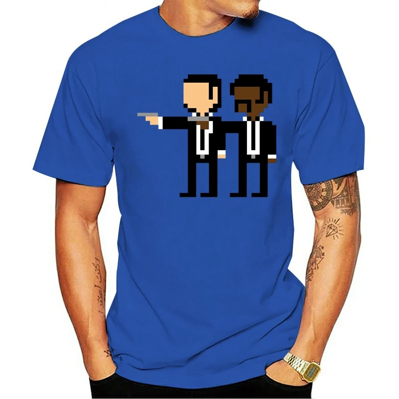 2020 Leisure Fashion 100% Cotton O-neck T-shirt Pulp Pixel - Pulp Fiction - Movie - Retro- Adult Men
2020 Leisure Fashion 100% Cotton O-neck T-shirt Pulp Pixel - Pulp Fiction - Movie - Retro- Adult Men
