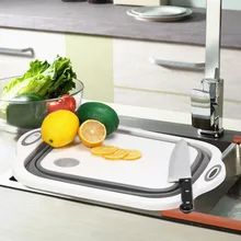 Camping Car Accessories Foldable Vegetable Sink Cutting Board Portable Washing And Draining Basket TPR Suitable For Rv Rv Boats
Camping Car Accessories Foldable Vegetable Sink Cutting Board Portable Washing And Draining Basket TPR Suitable For Rv Rv Boats