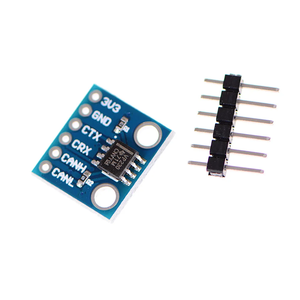 New 1PCS SN65HVD230 CAN Bus Transceiver Communication Module For Arduino Accessories
New 1PCS SN65HVD230 CAN Bus Transceiver Communication Module For Arduino Accessories