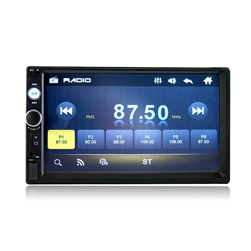 7 inch HD 2DIN Bluetooth Autoradio Stereo Car Radio MP3 MP5 Player FM/USB/AUX + Camera
7 inch HD 2DIN Bluetooth Autoradio Stereo Car Radio MP3 MP5 Player FM/USB/AUX + Camera