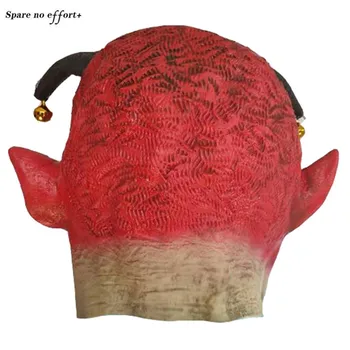 Bell Clown Mask Halloween Carnival Masquerade Party Mask Horror latex Red Nose Clown Hood Halloween Carnival Headdress Props
Bell Clown Mask Halloween Carnival Masquerade Party Mask Horror latex Red Nose Clown Hood Halloween Carnival Headdress Props