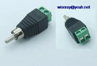 DHL/EMS 500PC 4 leaves RCA male plug binding posts Terminals for Video Monitor Connector-A8
DHL/EMS 500PC 4 leaves RCA male plug binding posts Terminals for Video Monitor Connector-A8