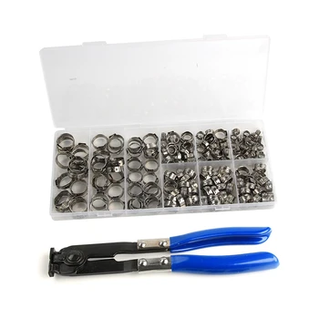 171PCS / Box Multi-Size Stainless Steel Hoop Clamp Hose Clip Stainless Steel Set Car Pipe Clamp Fixing Tool
171PCS / Box Multi-Size Stainless Steel Hoop Clamp Hose Clip Stainless Steel Set Car Pipe Clamp Fixing Tool