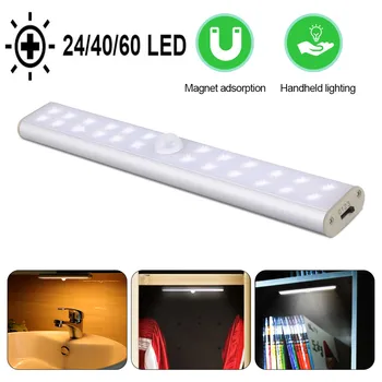 Cabinet Night Light 24/40/60 LEDs PIR Motion Sensor Light Cupboard Wardrobe Bed Lamp for Stairs Kitchen
Cabinet Night Light 24/40/60 LEDs PIR Motion Sensor Light Cupboard Wardrobe Bed Lamp for Stairs Kitchen