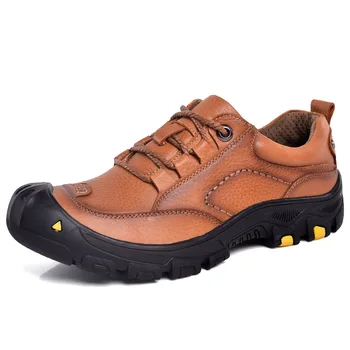 New Style Cowhide Outdoor Climbing Boots Autumn and Winter Men's Casual Shoes Low-Top Wear-Resistant Non-Slip Worker Boot 
New Style Cowhide Outdoor Climbing Boots Autumn and Winter Men's Casual Shoes Low-Top Wear-Resistant Non-Slip Worker Boot