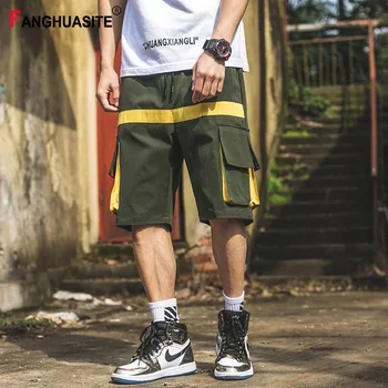 Men's Cargo Shorts Fashion Double Pocket Design Casual Shorts Men Streetwear Elastic Waist Hip Hop Jogging sports Shorts A925
Men's Cargo Shorts Fashion Double Pocket Design Casual Shorts Men Streetwear Elastic Waist Hip Hop Jogging sports Shorts A925