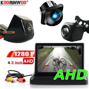 Koorinwoo AHD 1280P Car LCD Screen Fold Dash Monitor With Reversing Camera Kit Fisheye Rearview Blind Port Camera Parking System
Koorinwoo AHD 1280P Car LCD Screen Fold Dash Monitor With Reversing Camera Kit Fisheye Rearview Blind Port Camera Parking System