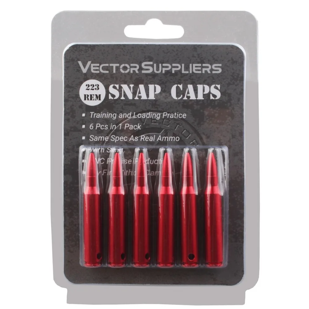 Steelworx .223 Snap Caps Dummy Rounds 5 Pack