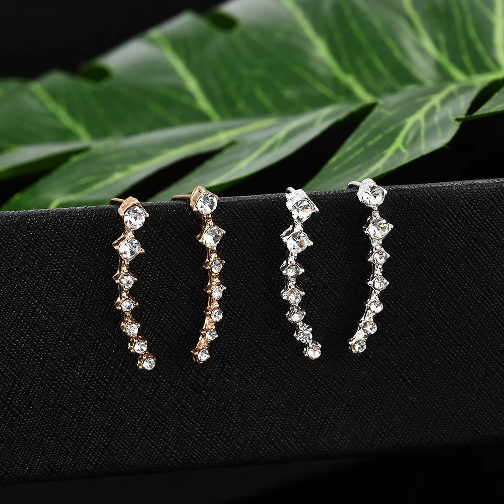 2020 NEW 1pair rhinestone ear cuff Wrap earring gold piercing ears clips cartilage statement clip earring for women pendientes
2020 NEW 1pair rhinestone ear cuff Wrap earring gold piercing ears clips cartilage statement clip earring for women pendientes