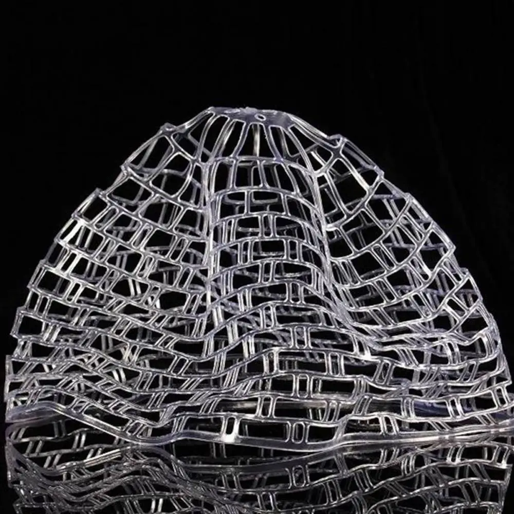 39/47 inch fly fishing net transparent rubber replacement bag does not hurt fish and does not scrape net soft net bag
39/47 inch fly fishing net transparent rubber replacement bag does not hurt fish and does not scrape net soft net bag
