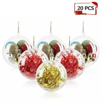 5Pairs 4-10cm DIY Transparent Open Plastic Festive Christmas Decorations Ball Clear Bauble Ornament Gift Present Box Decoration
5Pairs 4-10cm DIY Transparent Open Plastic Festive Christmas Decorations Ball Clear Bauble Ornament Gift Present Box Decoration