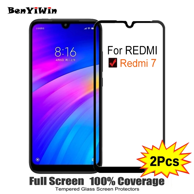 2PCS Screen Protector Tempered Glass 100% Full Cover For XIAOMI Redmi 7 9H Scratch Proof Protective Film case For RedMi7 Glass
2PCS Screen Protector Tempered Glass 100% Full Cover For XIAOMI Redmi 7 9H Scratch Proof Protective Film case For RedMi7 Glass