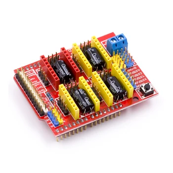 CNC Shield V4 shield V3 Engraving Machine / 3D Printer / A4988 Driver Expansion Board for arduino V3 Engraver Shield
CNC Shield V4 shield V3 Engraving Machine / 3D Printer / A4988 Driver Expansion Board for arduino V3 Engraver Shield